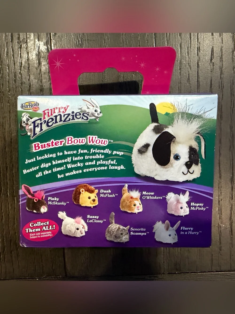 NEW FurReal Furry Frenzies Buster Bow Wow Puppy Dog - Mint in Package